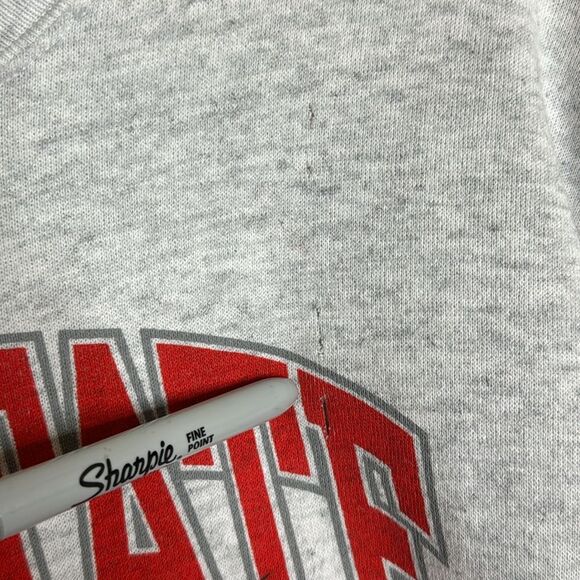 Vintage delta Ohio state 90s Tom and Jerry pullover crew neck sweatshirt size XL - Picture 6 of 12